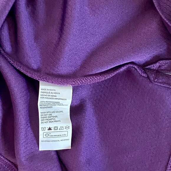 IZOD Golf Purple Polo Shirt Men's Size Medium NEW - Picture 7 of 8